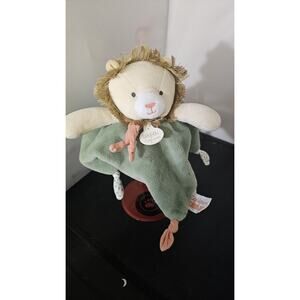 DouDou Et Compagnie Paris Plush Lion Security Blanket Toy